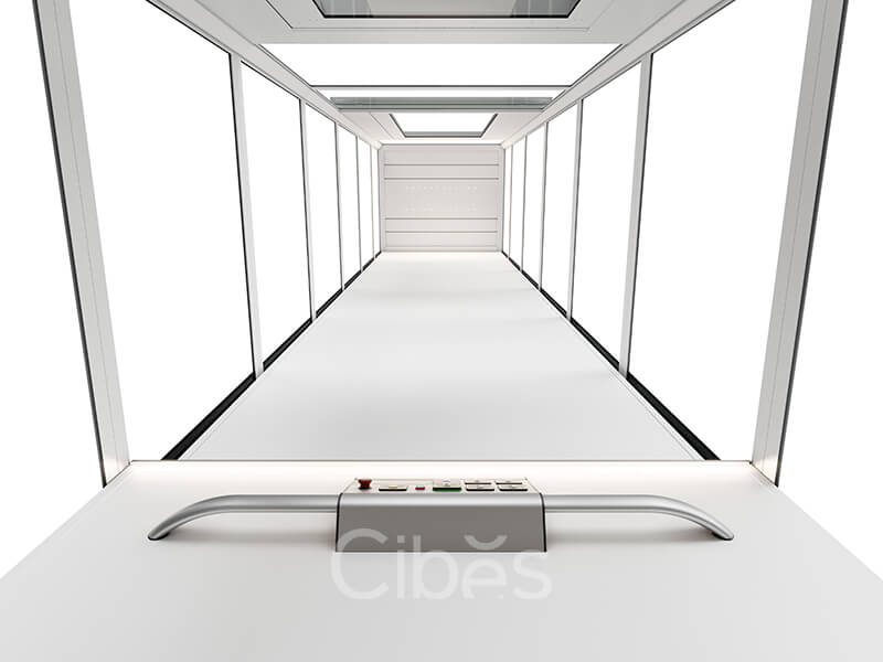 機械按鈕平臺式家用電梯